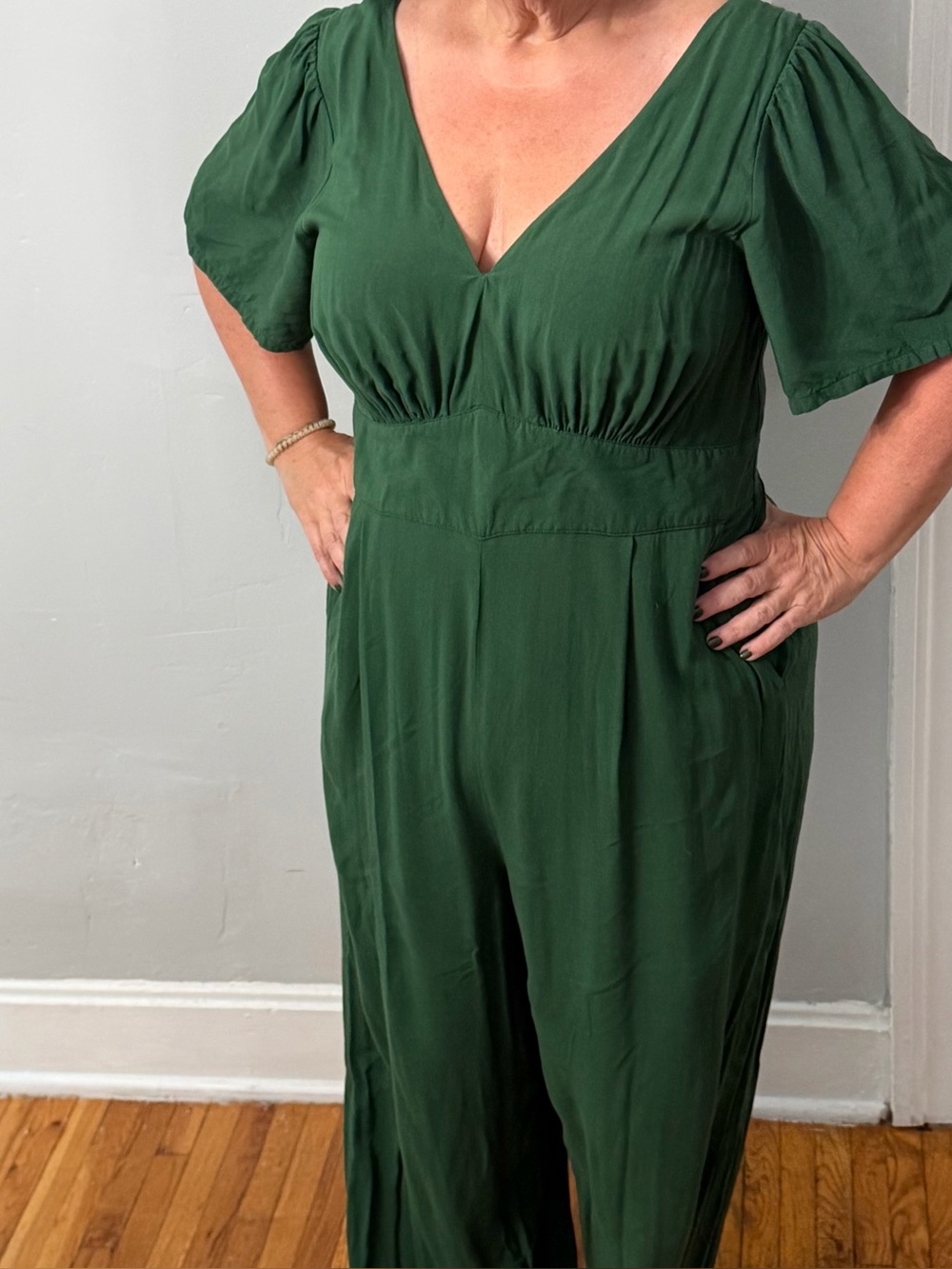 Old Navy Deep Green Jumpsuit - Picture 3 of 10